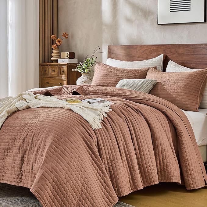 Microfiber Quilt Set - Twin