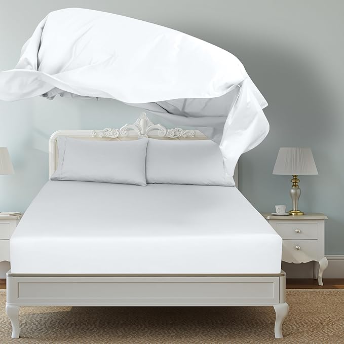Microfiber Flat Sheet - Twin XL - 2 Pack
