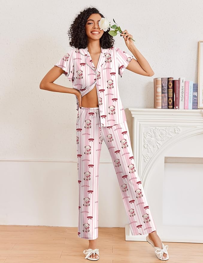 Women's Pants Pajama Set - 2 Piece