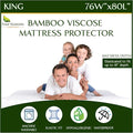 Bamboo Cooling Mattress Protector - King
