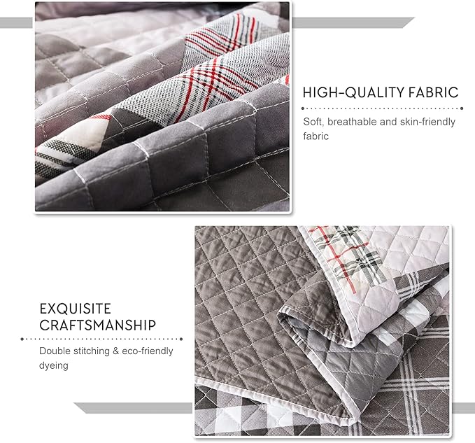 Quilt Set - King - 3 Piece