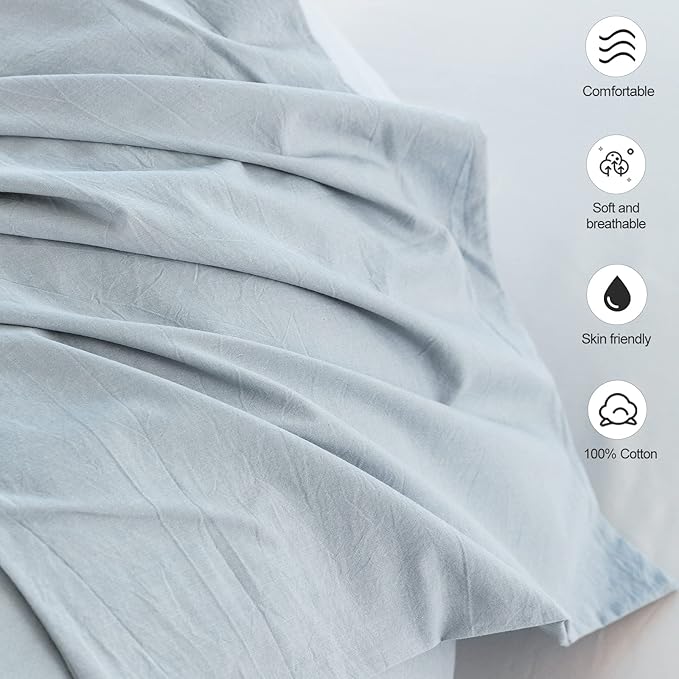 Linen Pillowcase - King