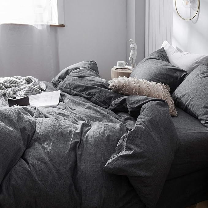 Linen Duvet Cover Set - King