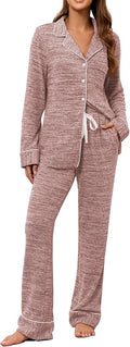 Women's Pants Pajama Set - Long Sleeve - 2 Piece