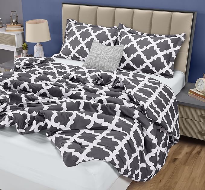 Down Alternative Comforter Set - King - 90 x 102 in - 3 Piece