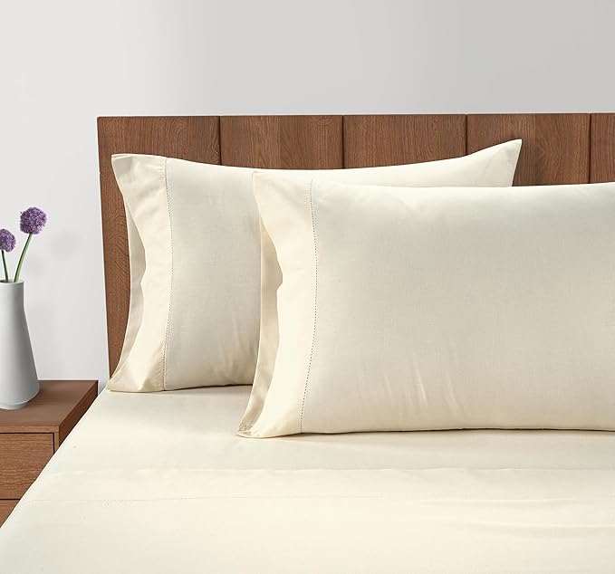 Linen Pillowcase Set - King - 2 Piece
