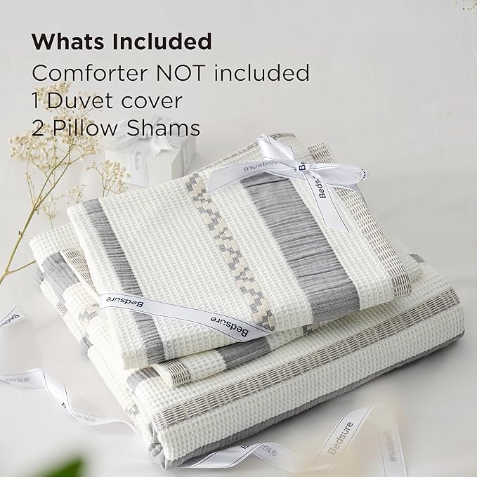 100% Cotton Duvet Cover Set - Queen