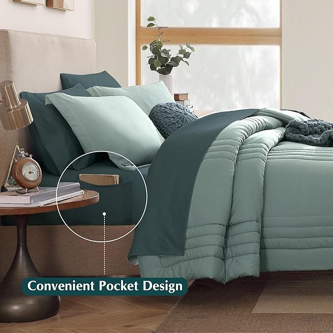 Comforter Set - King - 7 Piece