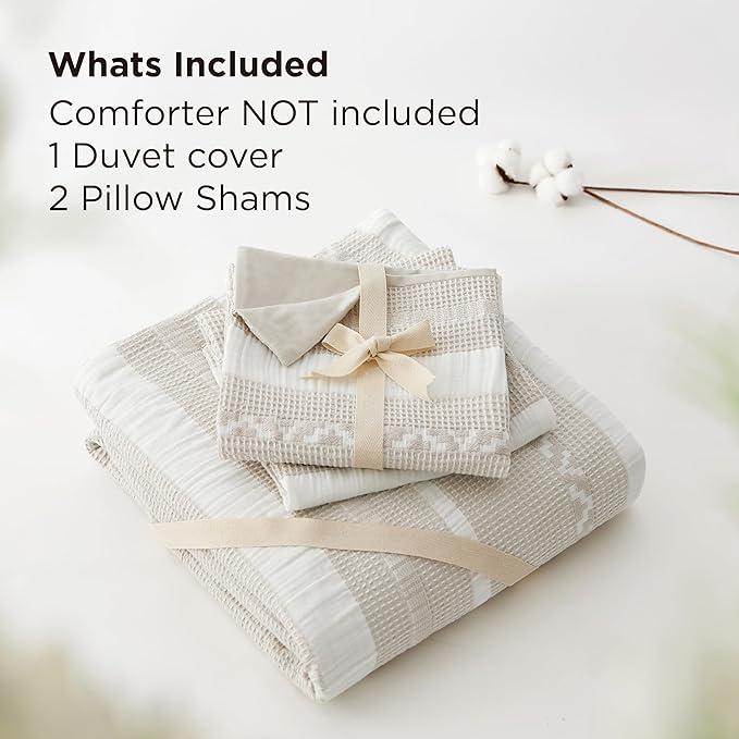 100% Cotton Duvet Cover Set - King