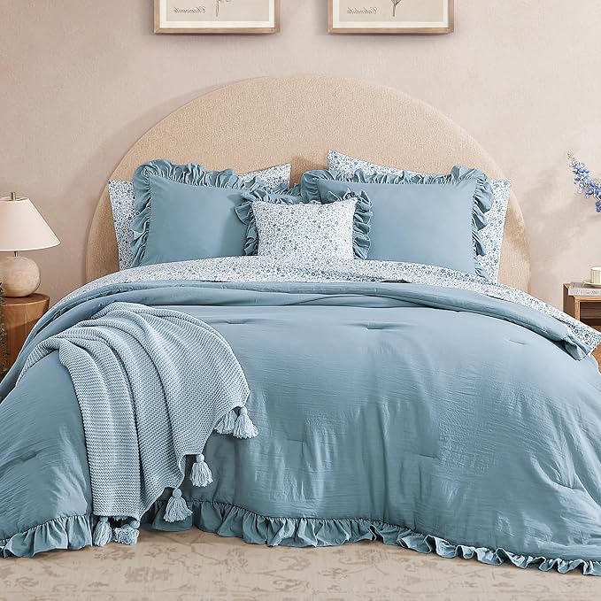 Comforter Set - Queen - 7 Piece