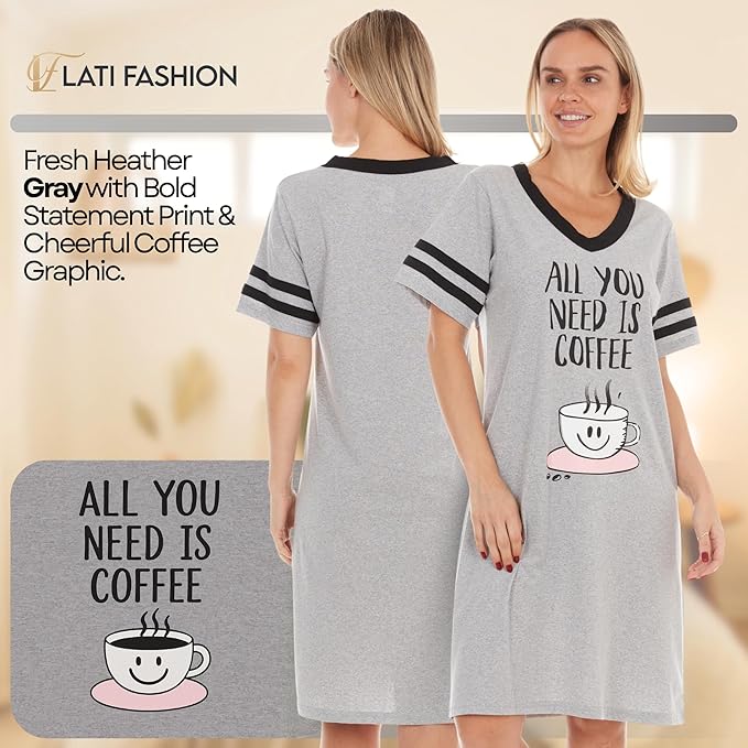 Women's Loungewear - Short Sleeve - 3 Pack