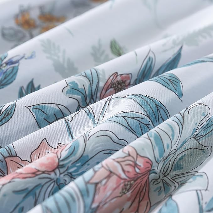 100% Cotton Duvet Cover Set - King - 3 Piece