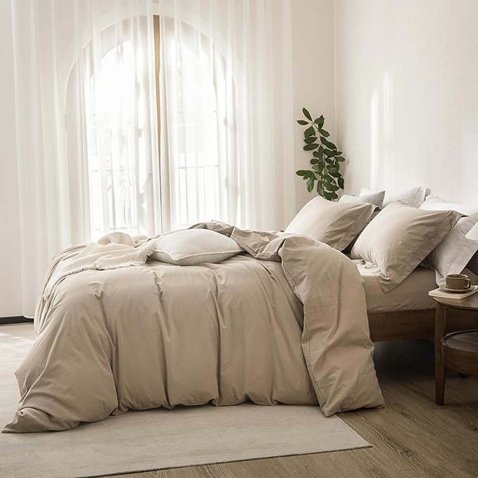 Linen Duvet Cover Set - King