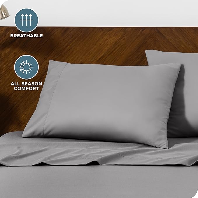 Microfiber Cooling Pillowcase Set - Standard - 2 Piece