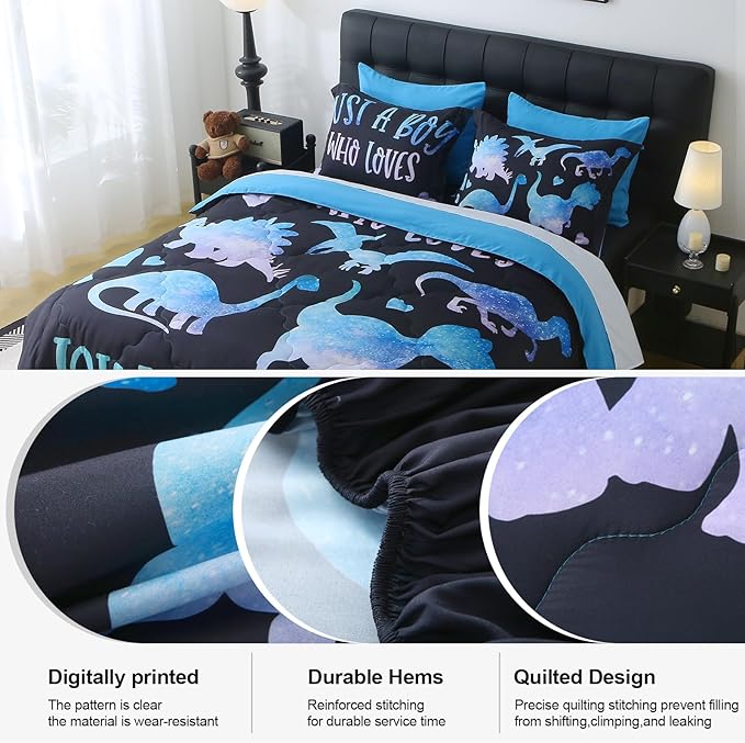 Microfiber Comforter Set - Twin - 7 Piece