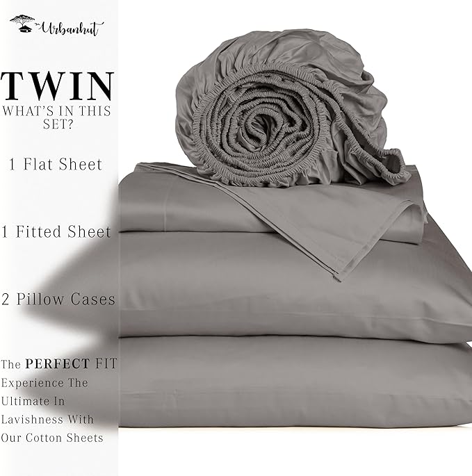 Bed Sheet Set - Twin - 4 Piece