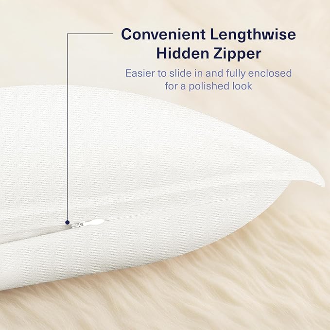 Bamboo Cooling Pillowcase Set - Queen - 2 Piece
