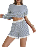 Shorts Pajama Set - Short Sleeve - 2 Piece