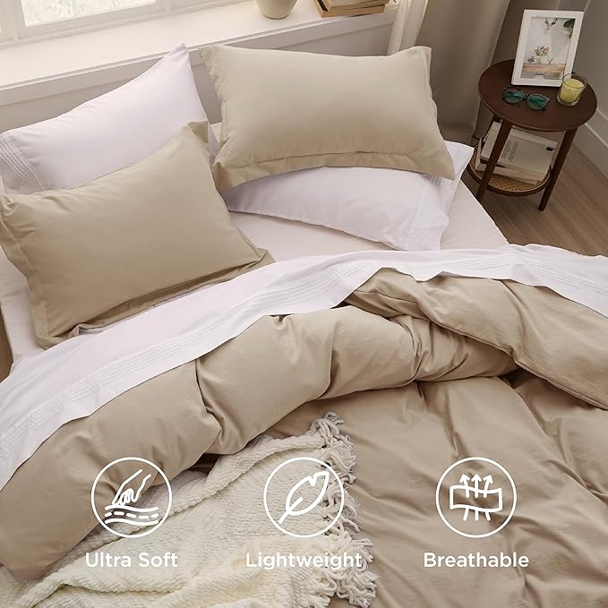 Duvet Cover Set - King - 120 x 98 in - 3 Piece