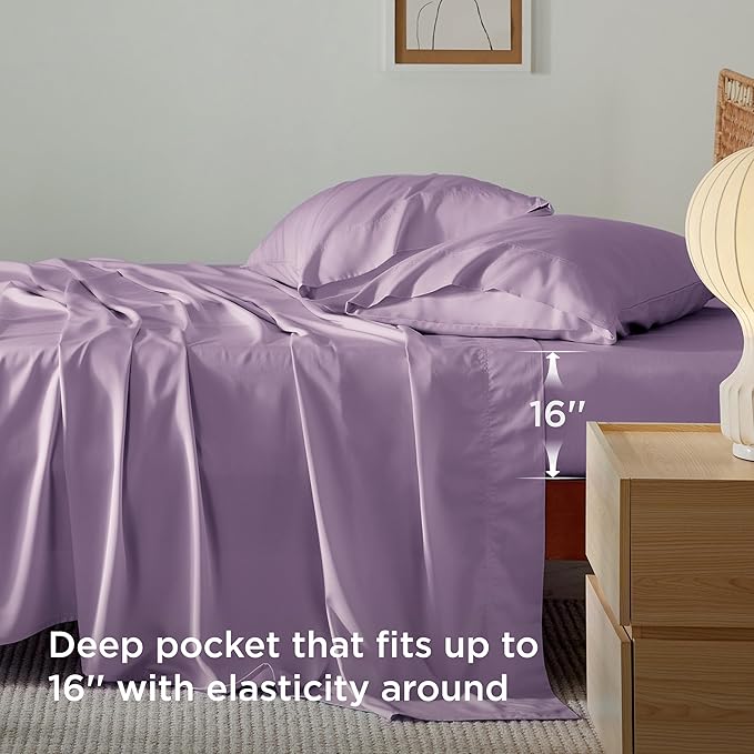 Bamboo Cooling Bed Sheet Set - California King