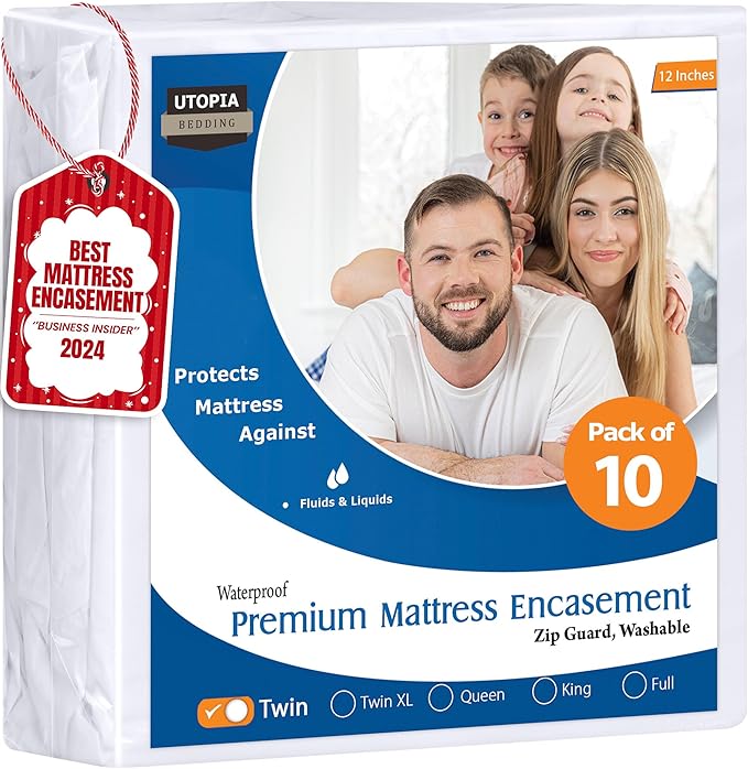 Waterproof Mattress Protector - Twin