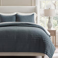 100% Cotton Quilt Set - King - 3 Piece