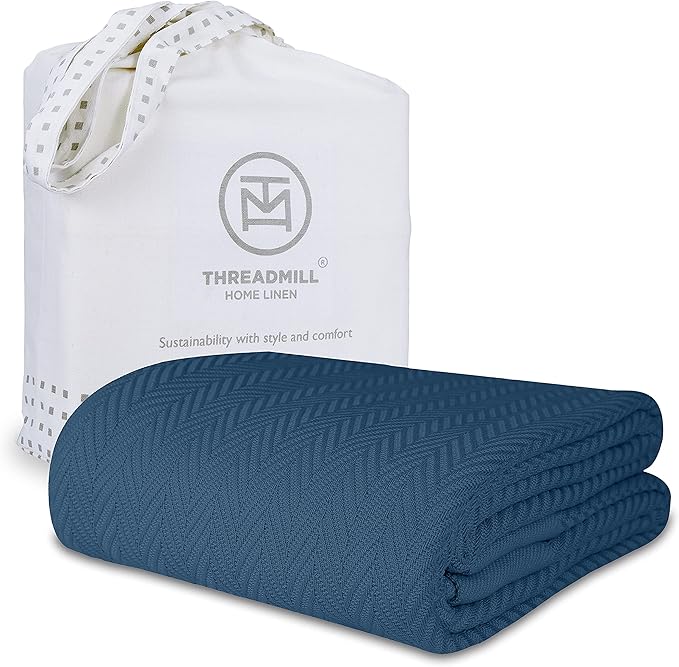 100% Cotton Blanket - Queen