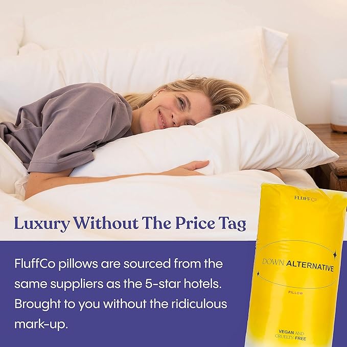 100% Cotton Bed Pillow - King
