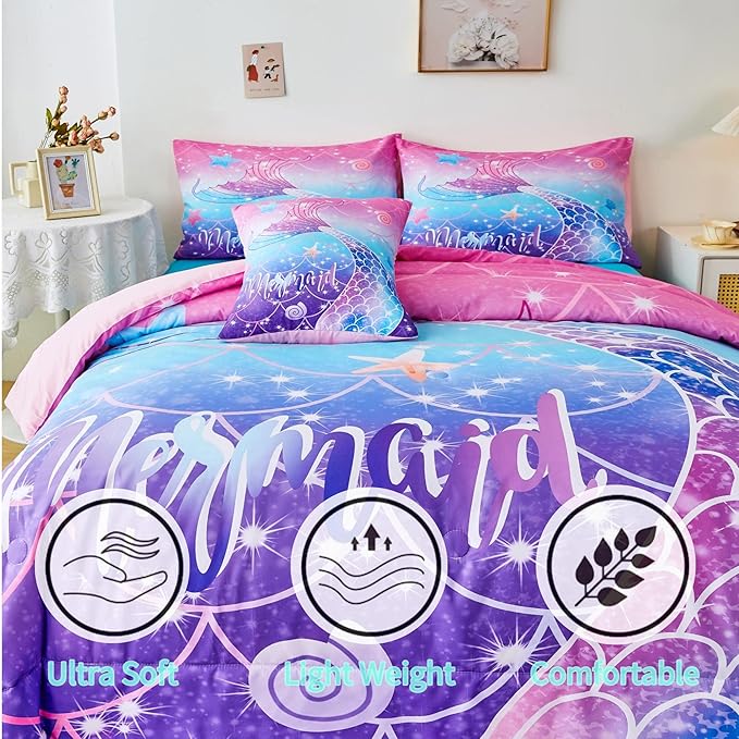 Comforter Set - Full - 6 Piece