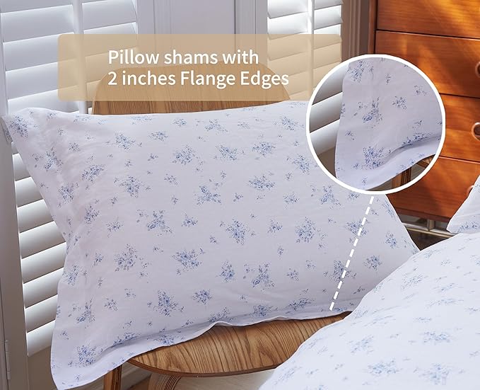 Linen Duvet Cover Set - King - 3 Piece