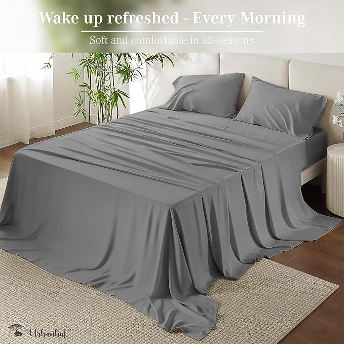 Bed Sheet Set - King - 16 in Deep Pocket - 4 Piece