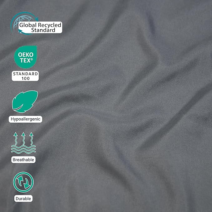 Microfiber Flat Sheet - Queen - 6 Pack