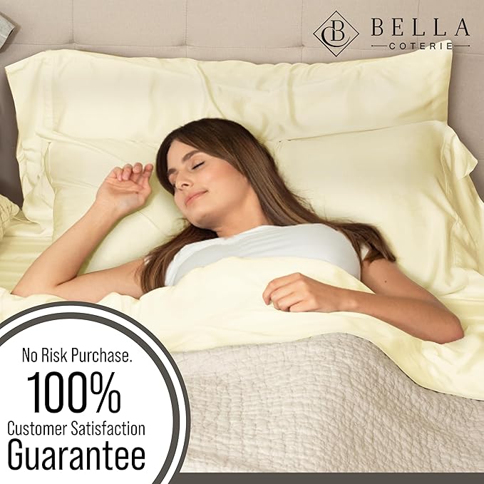 Bamboo Cooling Bed Sheet Set - Split King