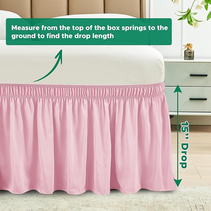 Bed Skirt - Twin XL - 15 in Drop