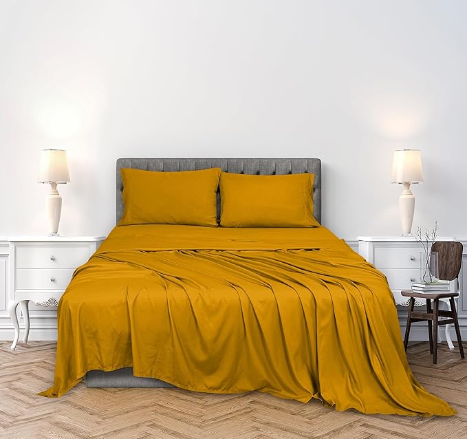 Bed Sheet Set - King - 4 Piece
