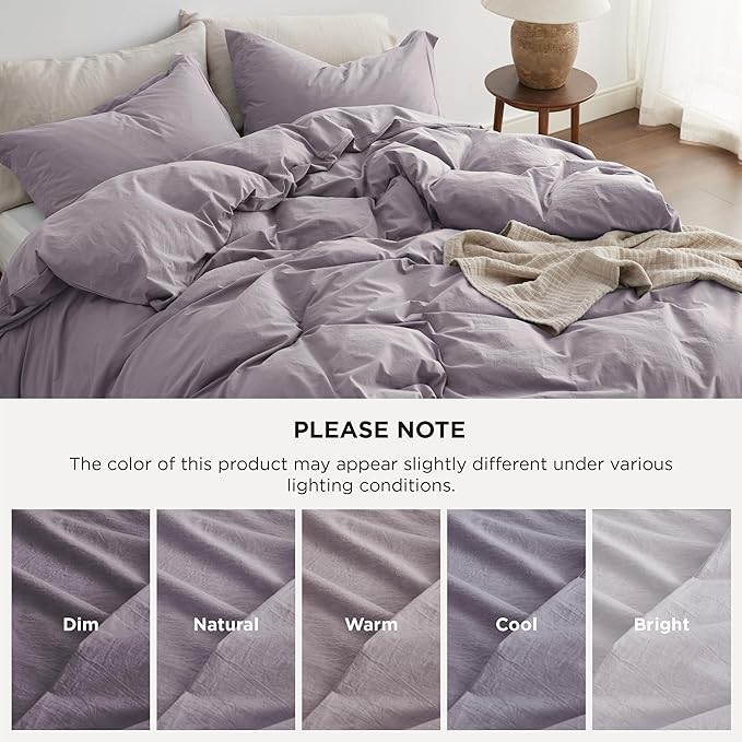 Linen Duvet Cover Set - Queen