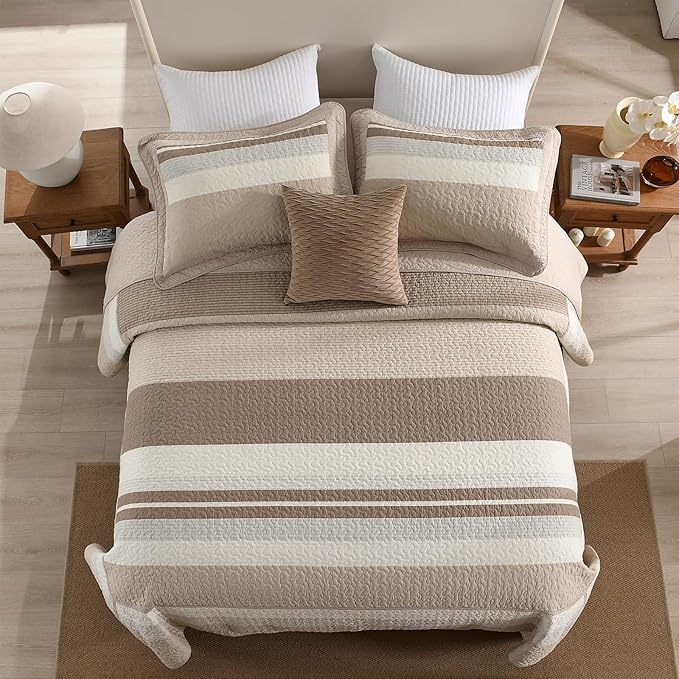 100% Cotton Bedding Set - King - 3 Piece