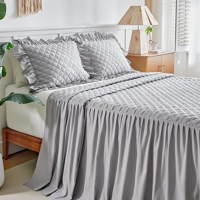 Bed Skirt - King - 3 Piece