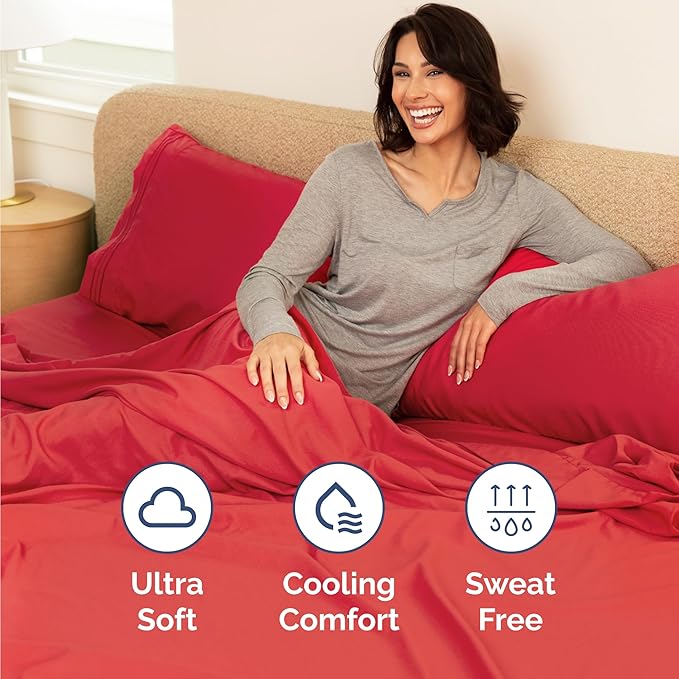 Cooling Bed Sheet Set - Twin - 3 Piece