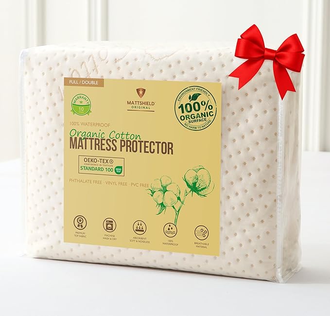 Jersey Waterproof Mattress Protector - Full