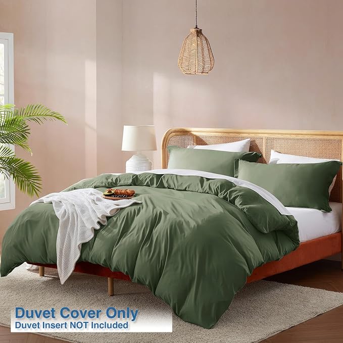 Duvet Cover Set - Full - 80 x 90 in - 3 Piece