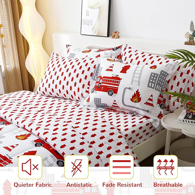 Microfiber Comforter Set - Twin - 6 Piece