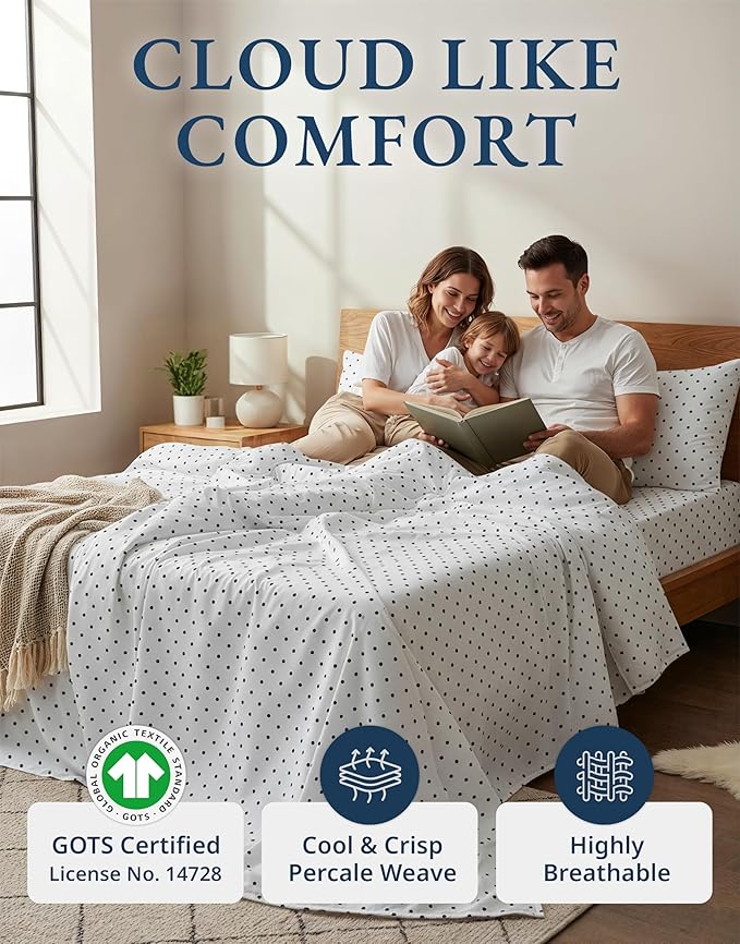 Linen Bed Sheet Set - Full - 4 Piece