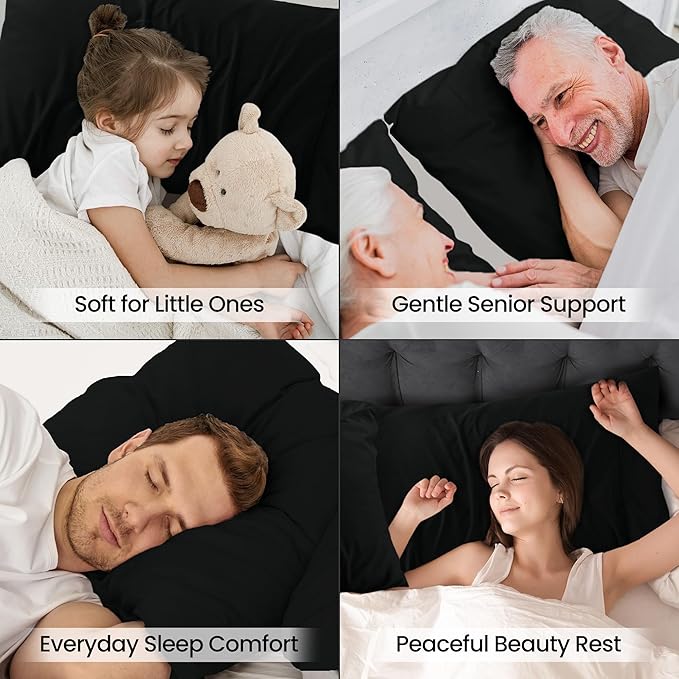 Microfiber Pillowcase Set - Queen - 20 x 30 in - 2 Pack