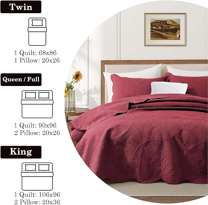 Microfiber Quilt Set - Twin - 10 Pack
