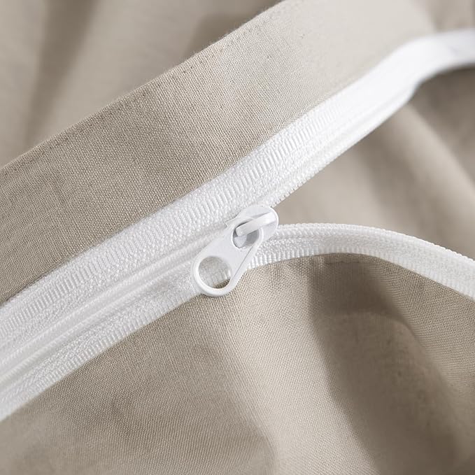 Linen Duvet Cover Set - King - 3 Piece