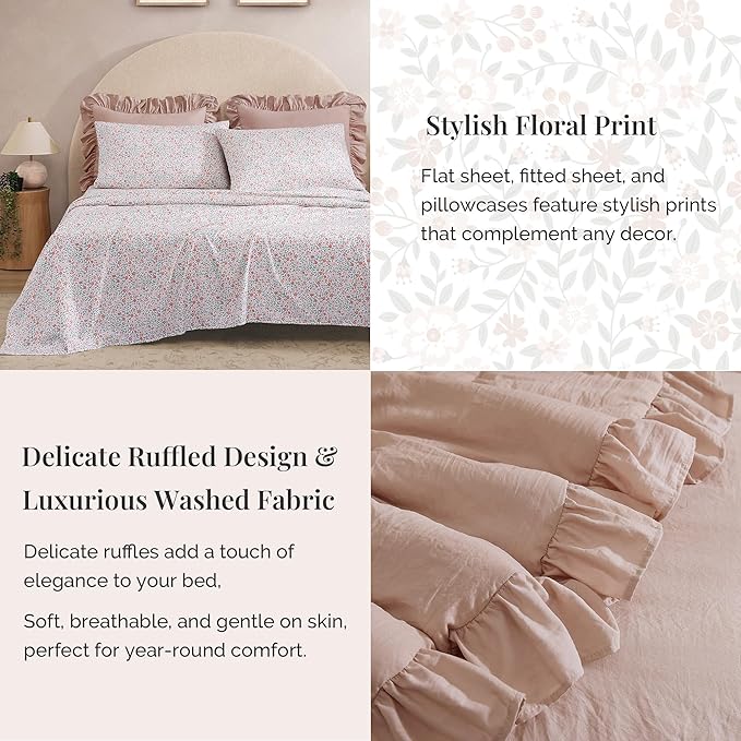 Comforter Set - Queen - 7 Piece