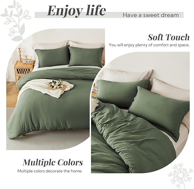 Microfiber Duvet Cover Set - 3 Piece