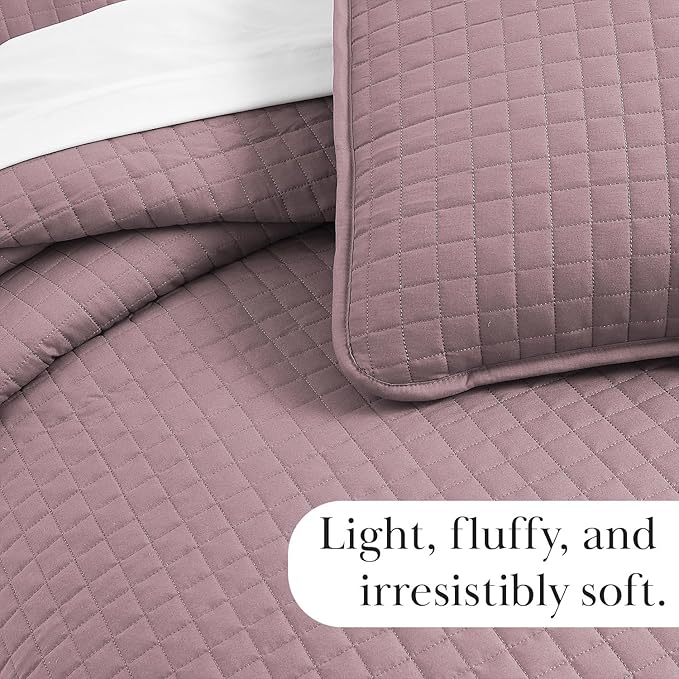 Microfiber Quilt Set - Twin