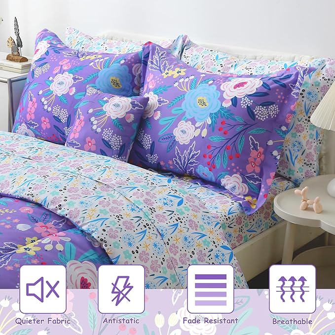 Microfiber Comforter Set - Full - 8 Piece